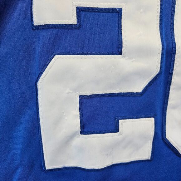 Players Of The Year Barry Sanders #20 Detroit Lions NFL Jersey Size 58 Blue - Picture 3 of 13